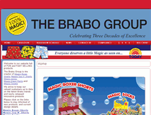 Tablet Screenshot of brabomagic.com